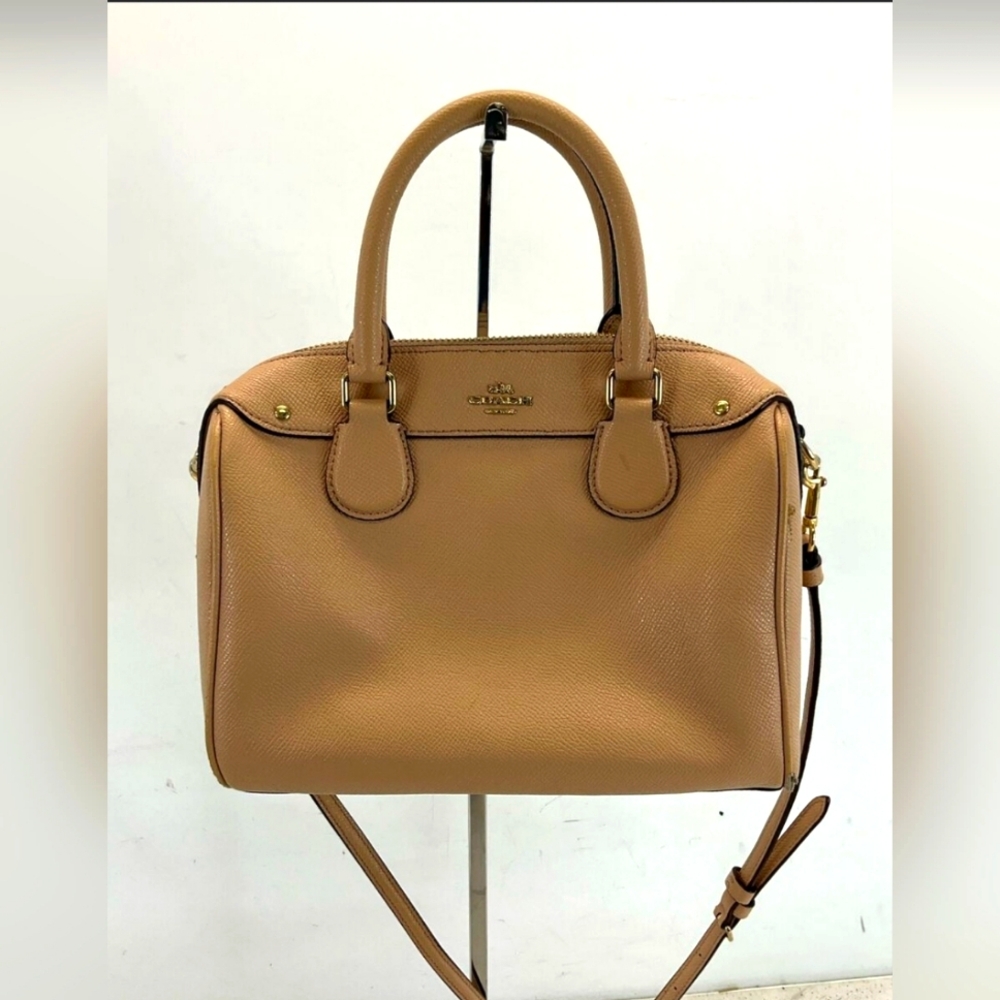 COACH Designer Bennett Tan Crossbody purse Handbag
